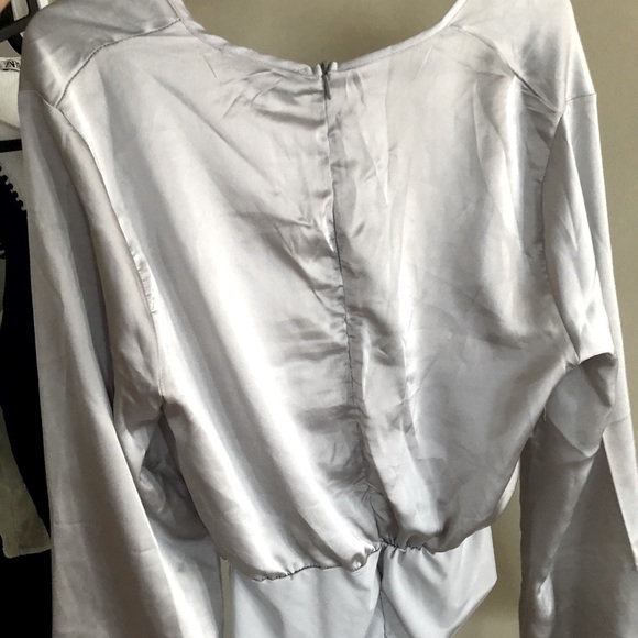 BNWT Missguided Satin Bodysuit - Picture 3 of 3